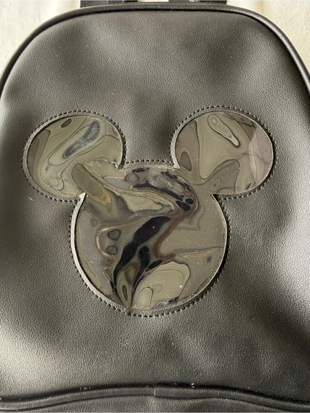 Disney pin trading display backpack bag w Mickey Mouse design